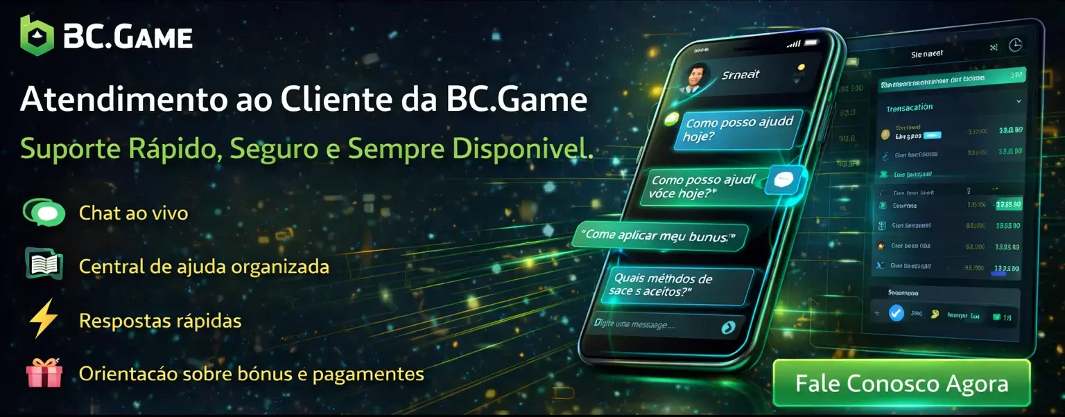 Atendimento ao Cliente da BC.Game