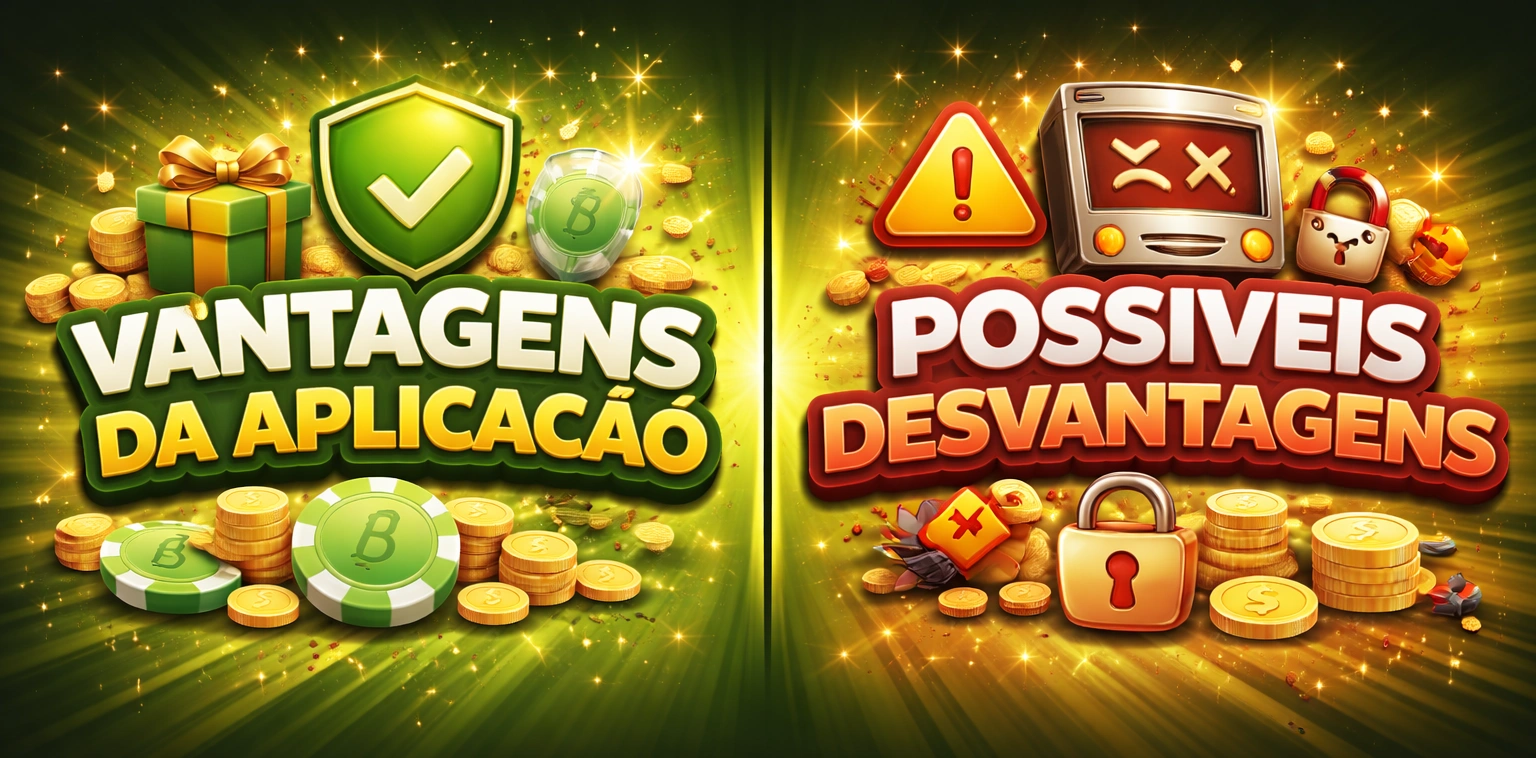 Vantagens da Aplicação | Possíveis Desvantagens